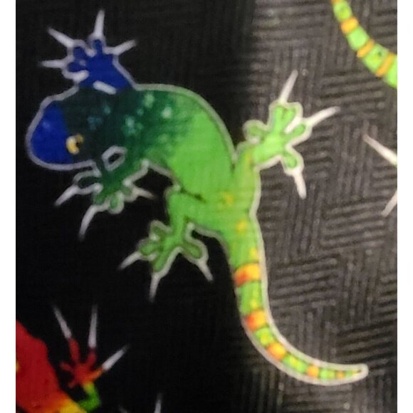 Addiction GECKO Lizard Neck Tie Colorful - Picture 6 of 6
